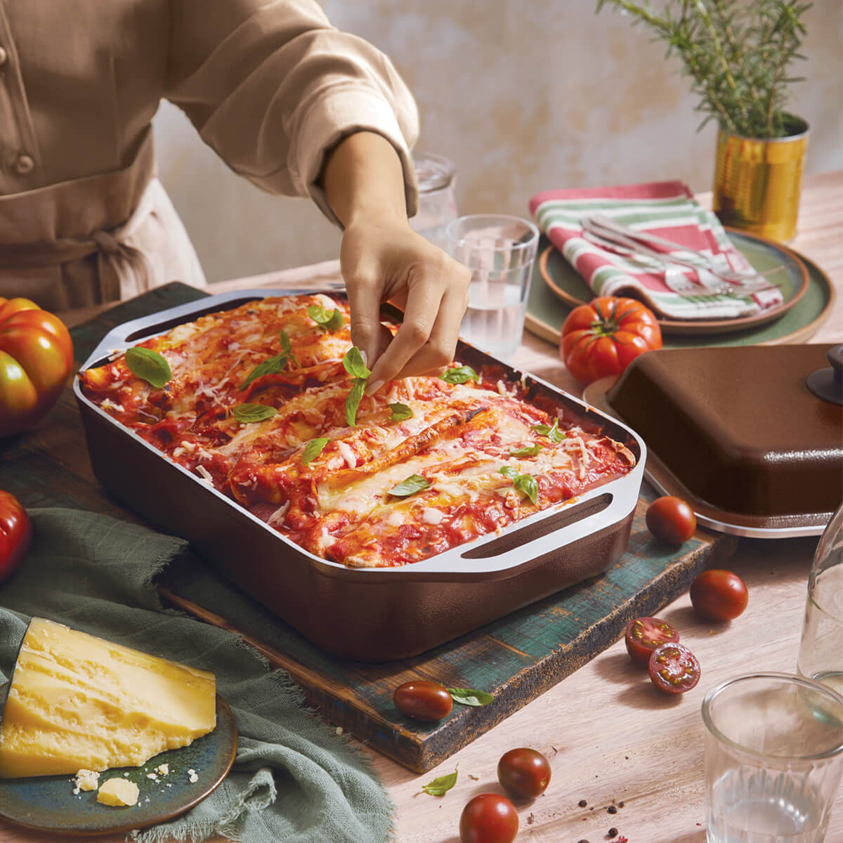 CacerolaFuente Rectangular Cucina Donna