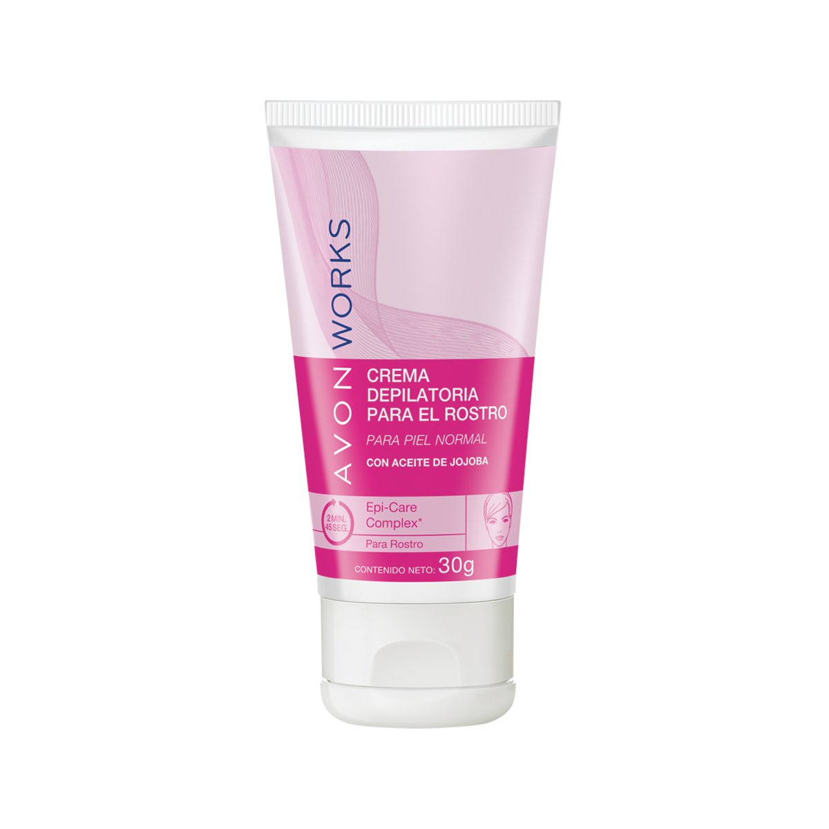 Crema Depilatoria para el Rostro Avon Works