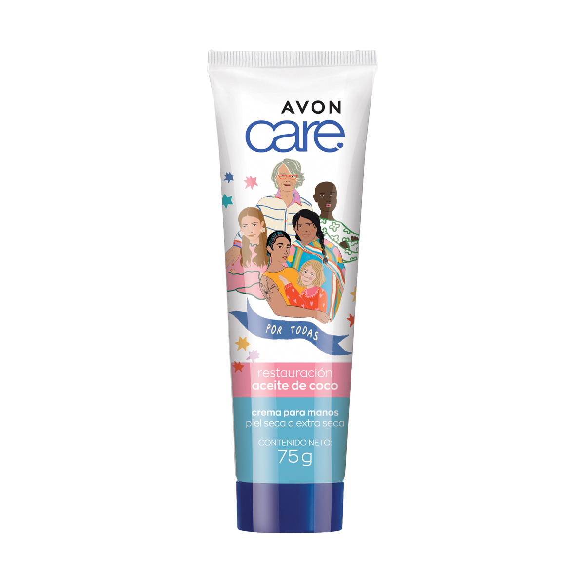 Producto Fundación Crema de Manos Restauración Aceite de Coco Avon Care