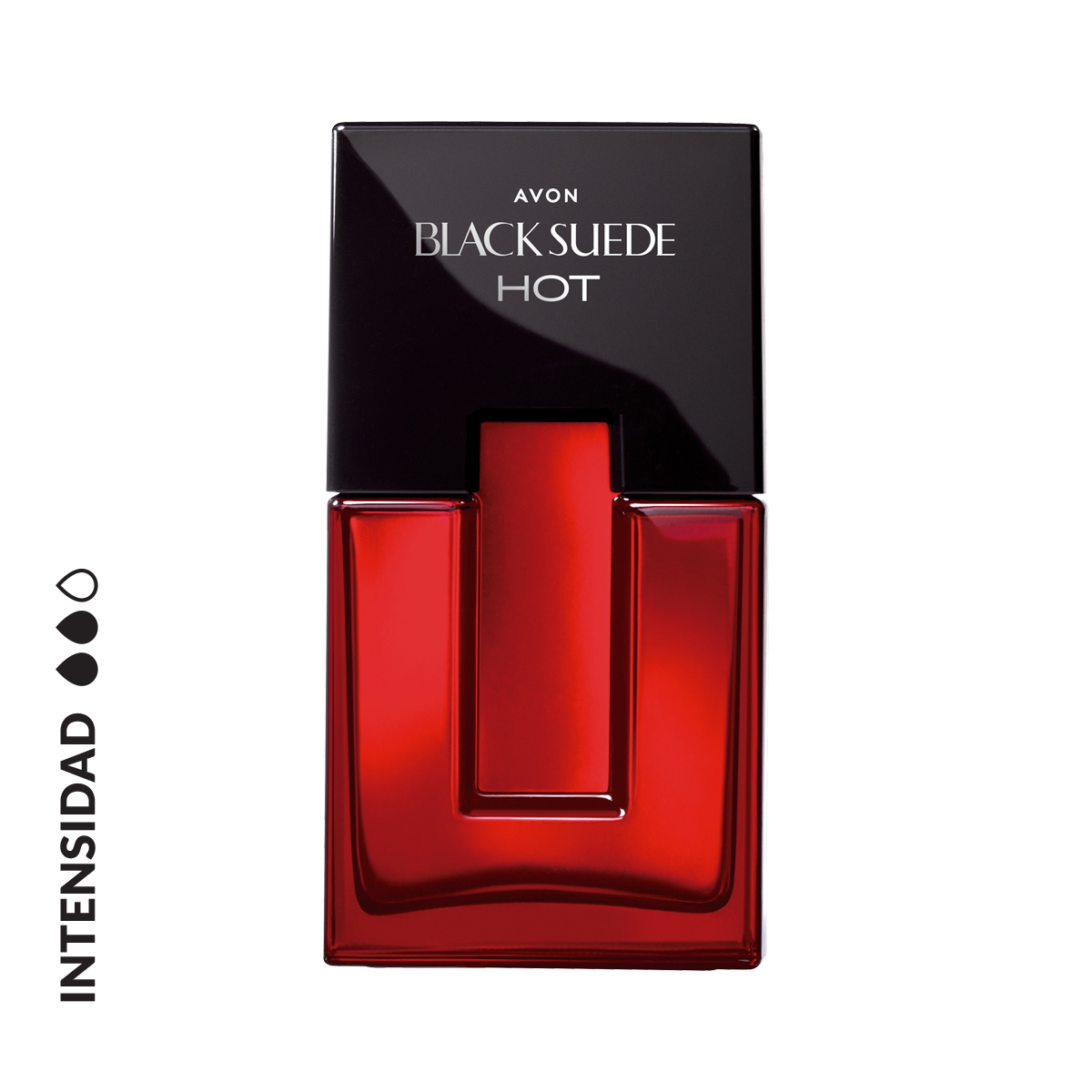 Black Suede Hot Perfume de Hombre