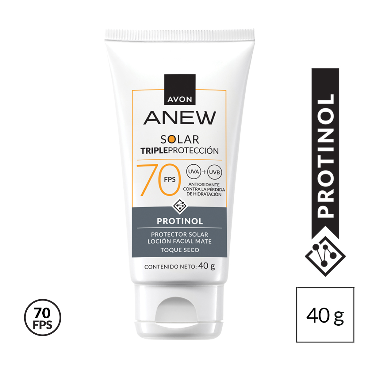 Protector Solar Triple Protección SPF 70 Anew
