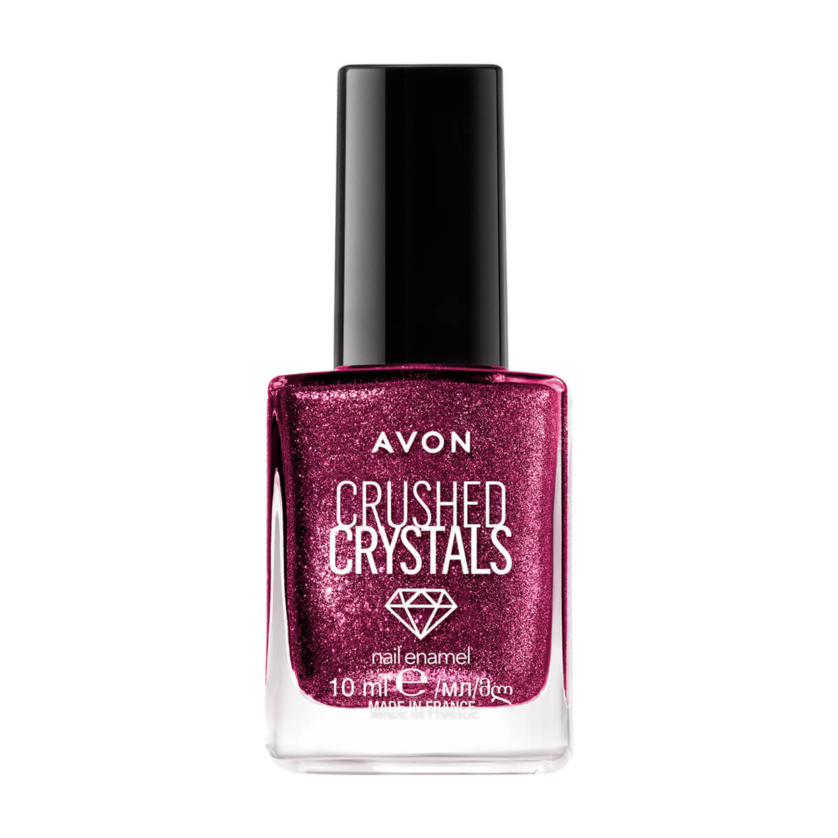 Esmalte con Efecto de Cristales 3D Crushed Crystals Opulent Crimson
