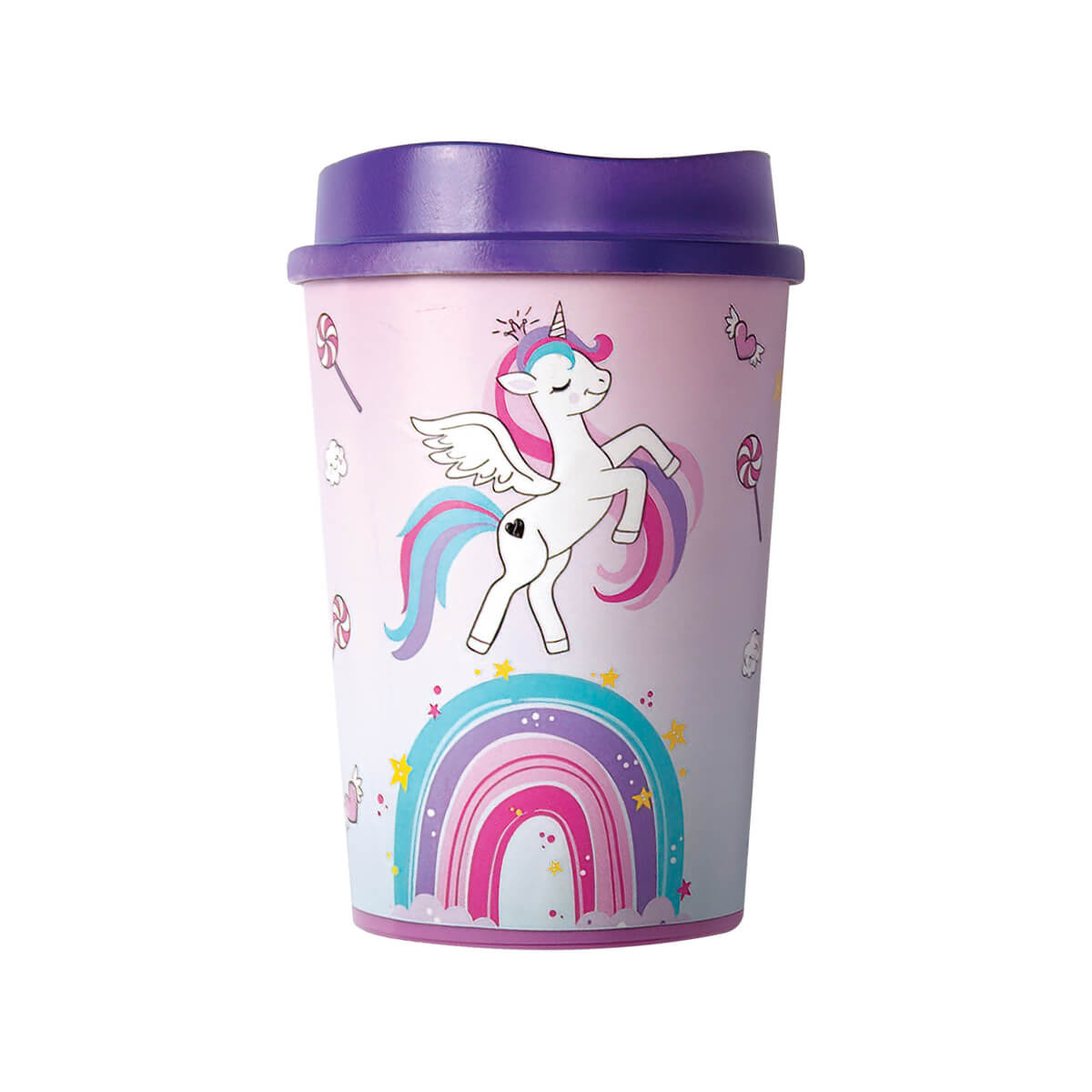 Unicornio Vaso con tapa