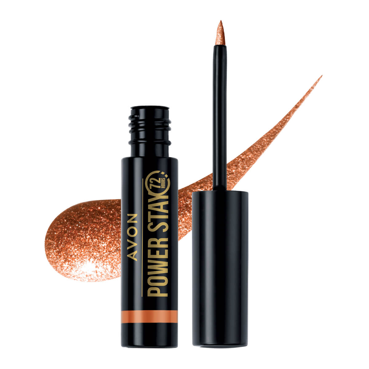 Delineador Líquido para Ojos de Larga Duración Copper Courage - Power Stay