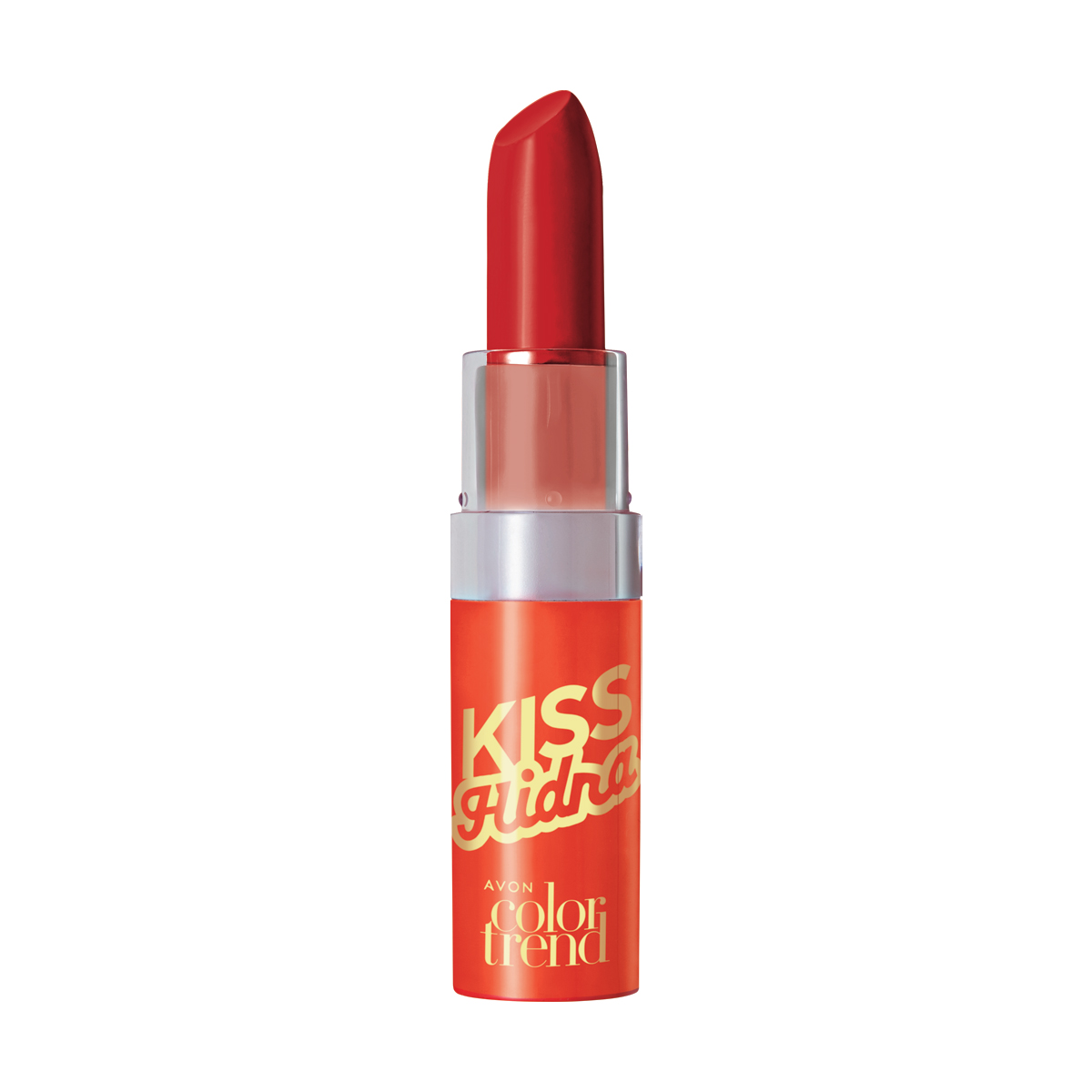 Labial Kiss Hidra Color Trend Rojo Amapola