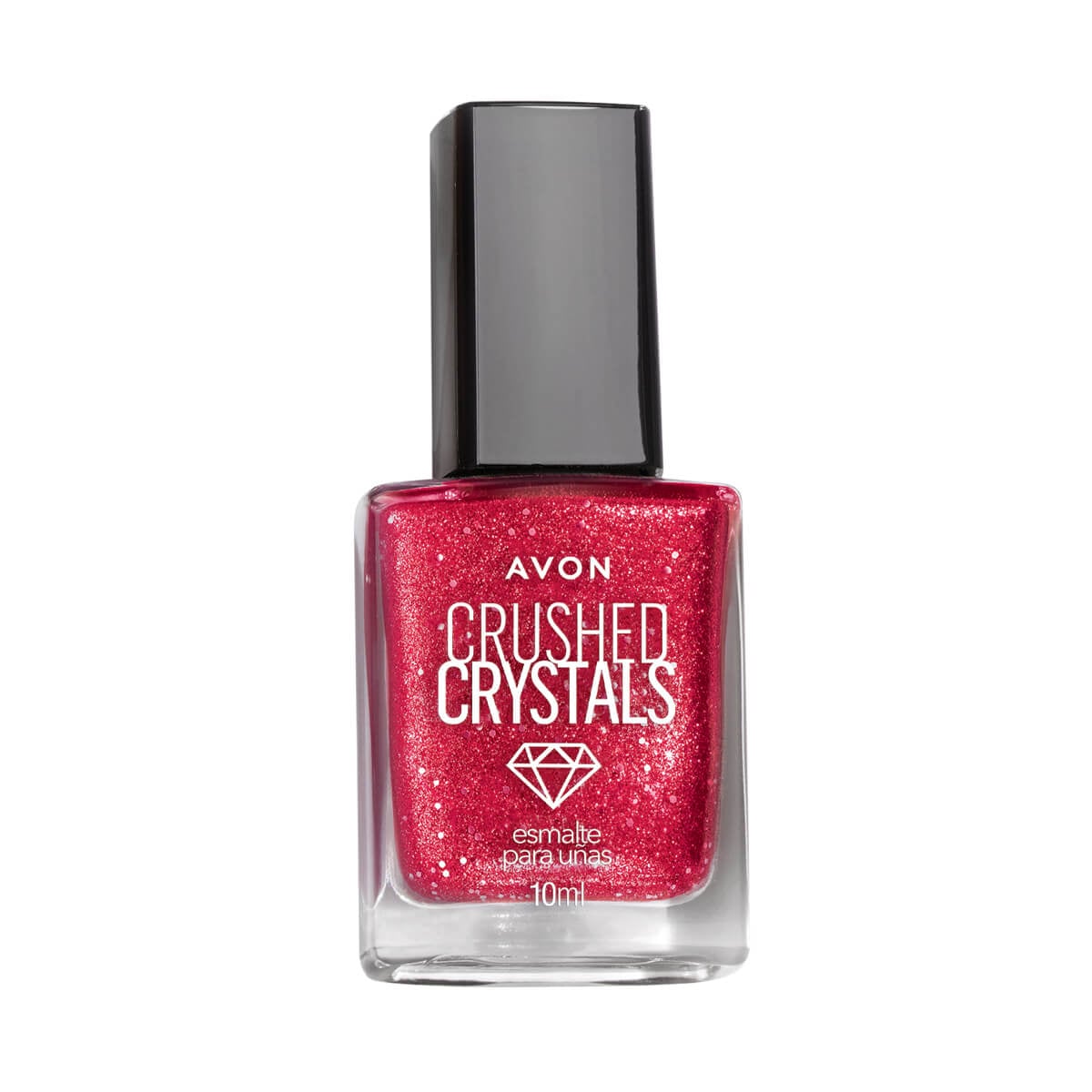 Esmalte para U&ntilde;as Crushed Crystals Avon Ruby 9ml