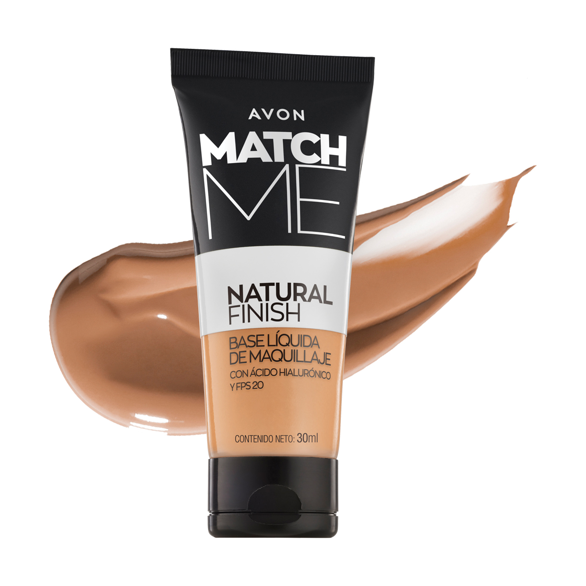 Base Líquida Match Me Natural Finish 250N Cream Beige