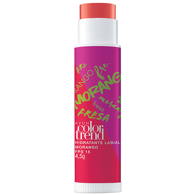 Avon Color Trend Hidratante Labial Color Trend FPS 15 Morango