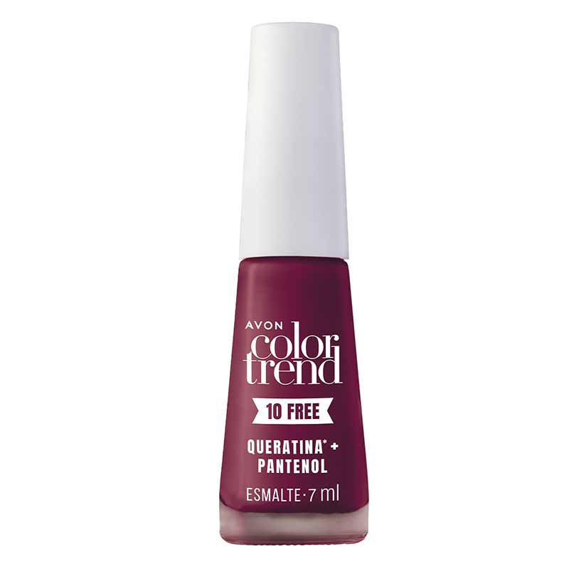 Avon Color Trend 10 Free Esmalte Picol&eacute; de Uva