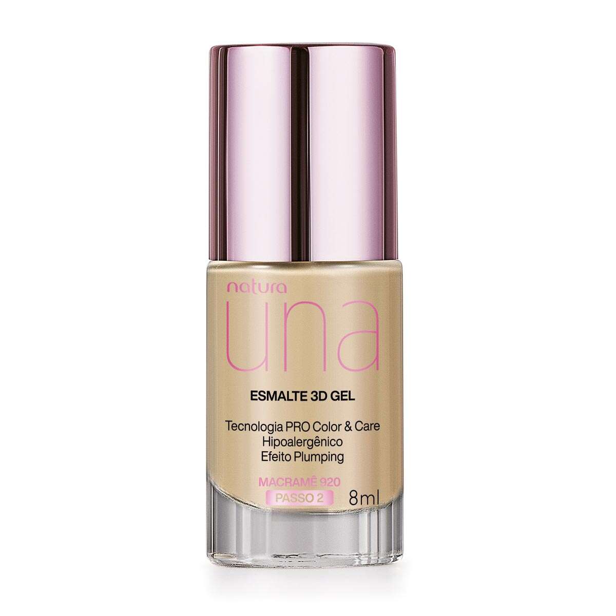 Esmalte 3D Gel Una Macram&ecirc; 920 8 ml