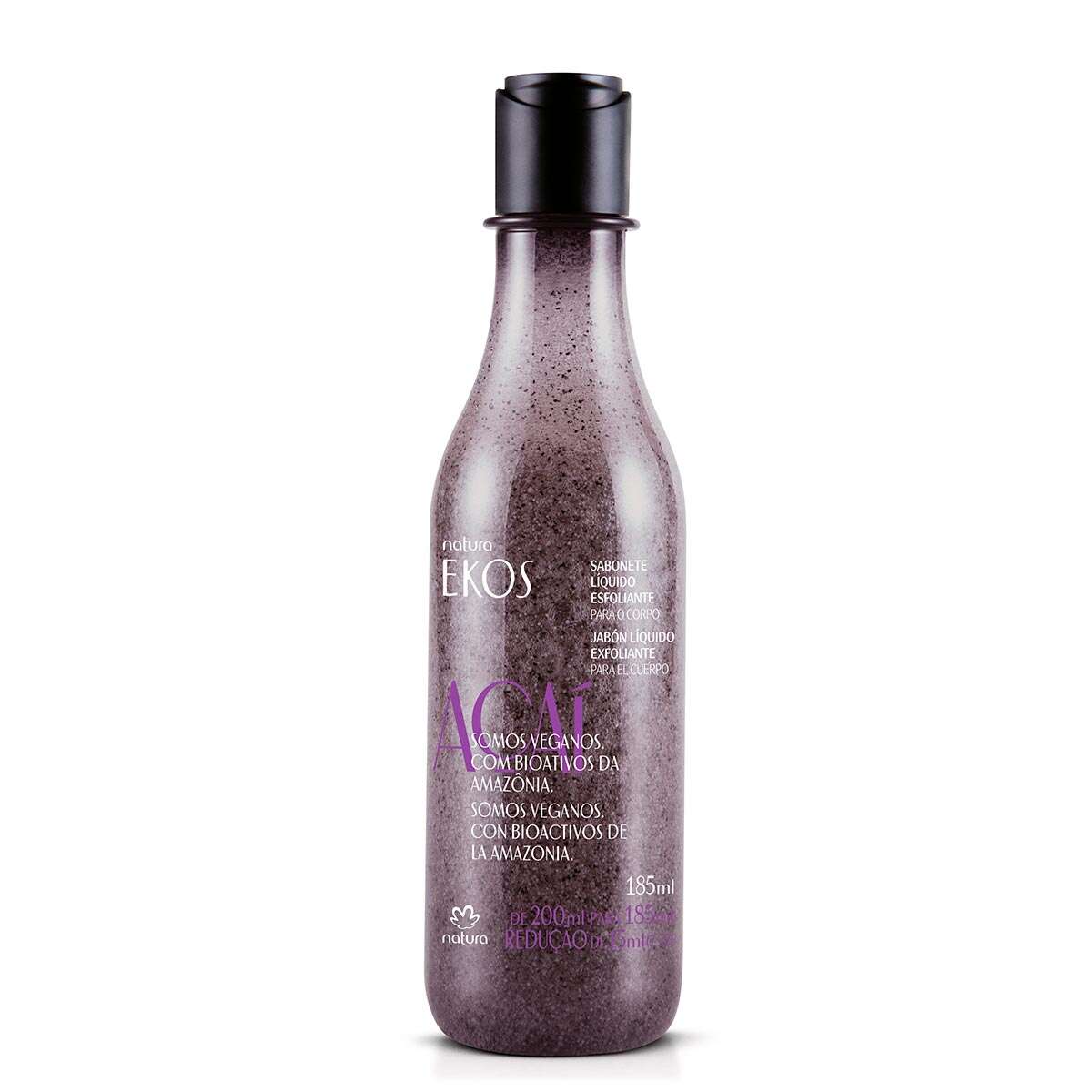 Sabonete Liquido Esfoliante Corporal Ekos Acai - 185 ml