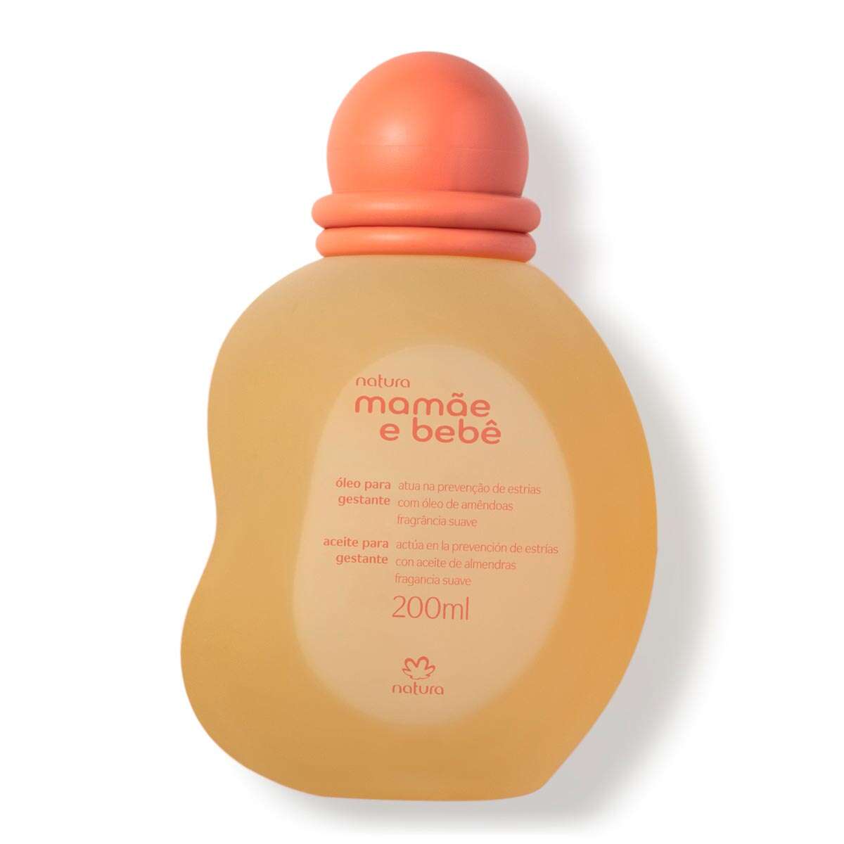 oleo Para Gestante com Guias de Massagem Mamae e Bebe - 200 ml