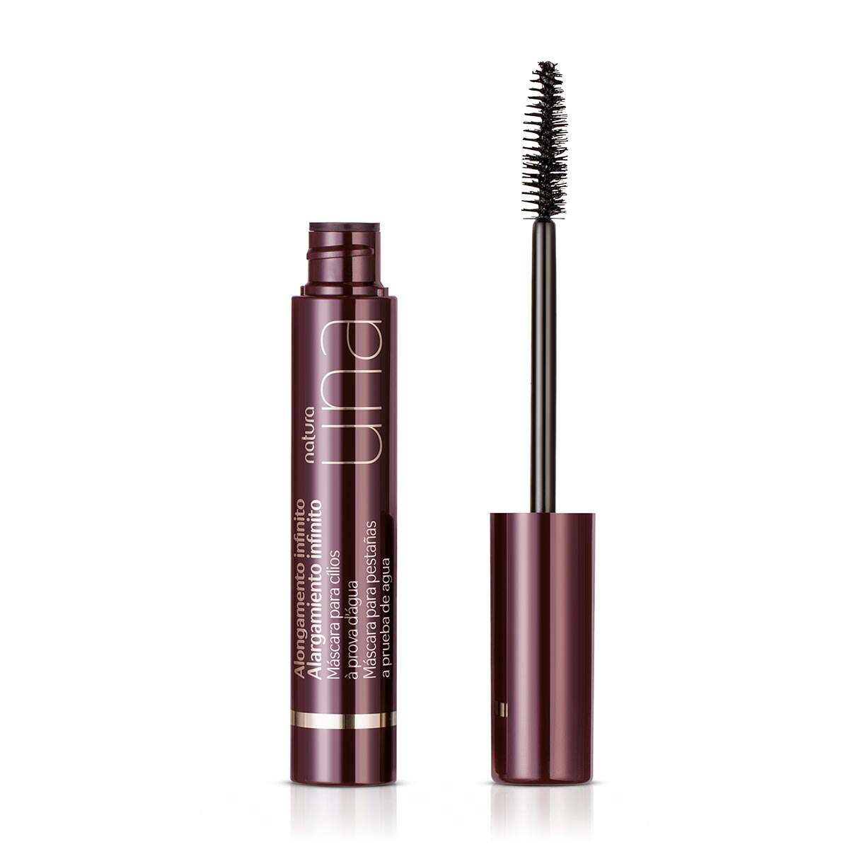 Mascara para Cilios Alongamento Infinito a Prova D’agua Una - 8 ml