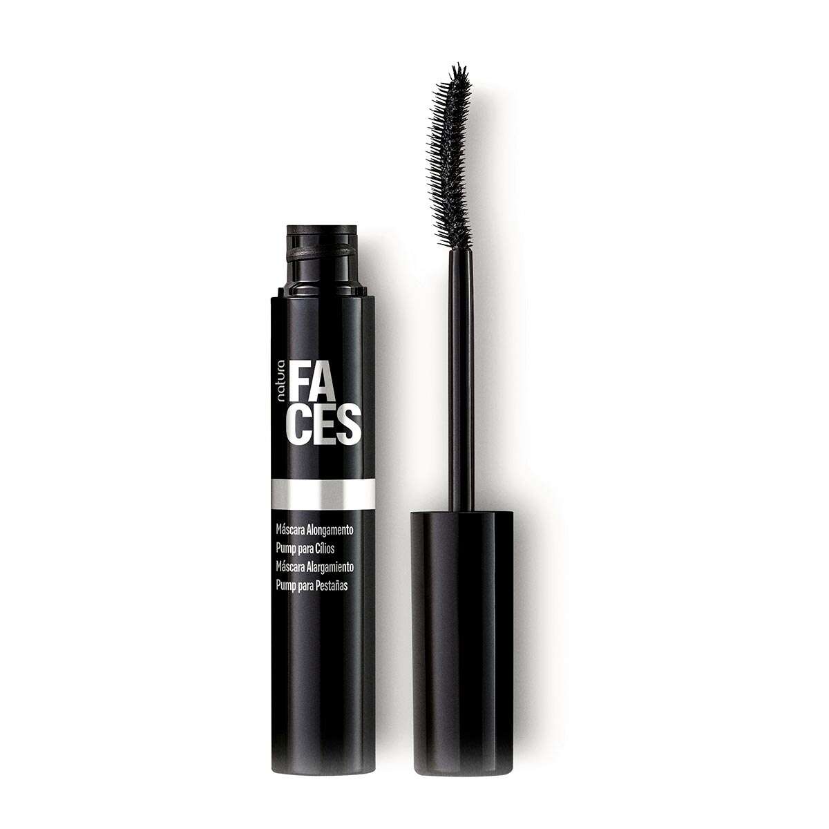 Mascara Alongamento Pump Para Cilios Faces - 7 ml