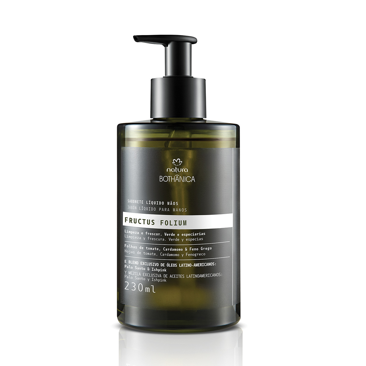 Jab&oacute;n liquido para manos Bothanica Fructus folium - 230 ml
