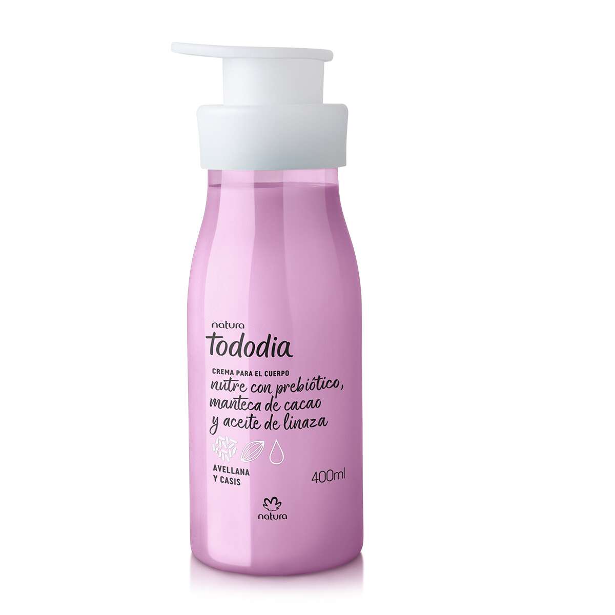 Crema Nutritiva para Cuerpo Avellana y Casis 400ml