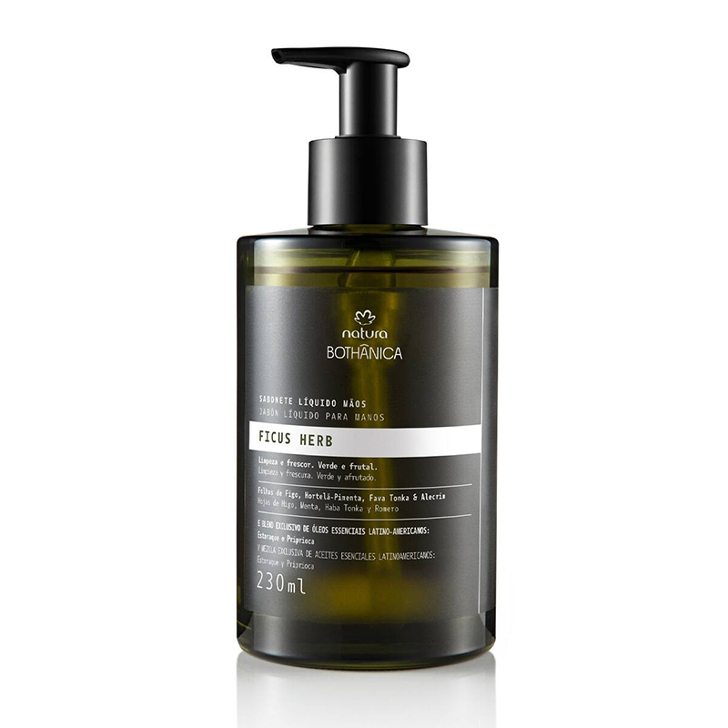 Jab&oacute;n liquido para manos Bothanica Ficus herb - 230 ml